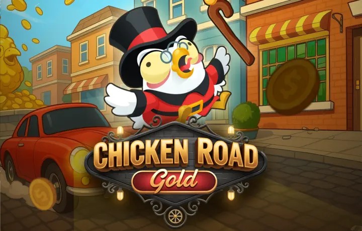 Chicken Road Gold game by InOut – logo hosted on Spellwin Casino