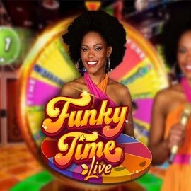 Funky Time casino game by Evolution – featured logo at Spellwin Casino