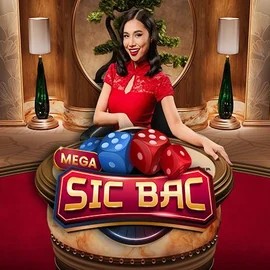 Official Live Casino logo: Mega Sic Bac by Pragmatic Play at Spellwin Casino