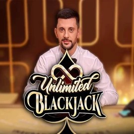 Unlimited Blackjack slot visual from Ezugi available on spellwinno.com